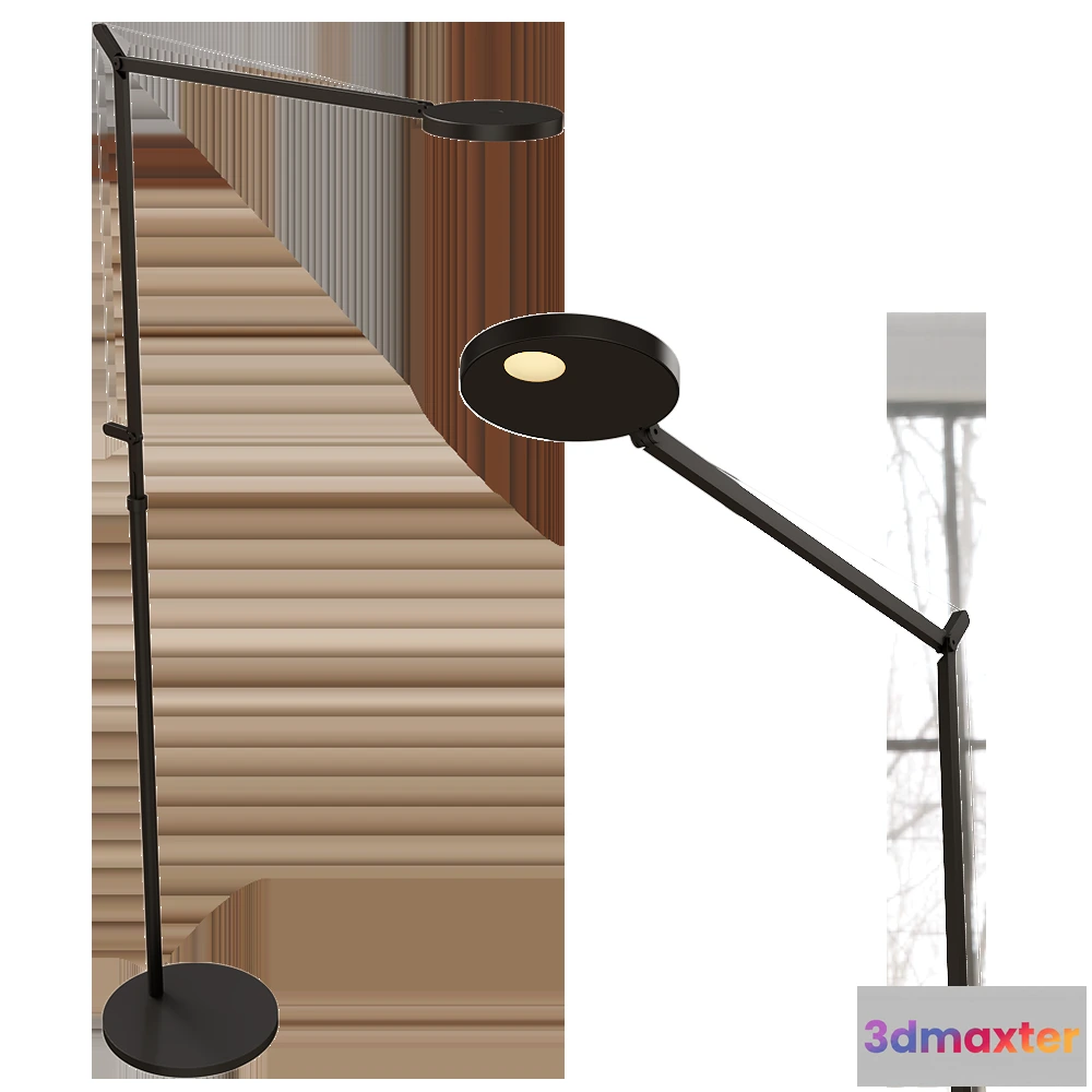 1656002 - Artemide - Floor lamp Demetra Reading 3D Max