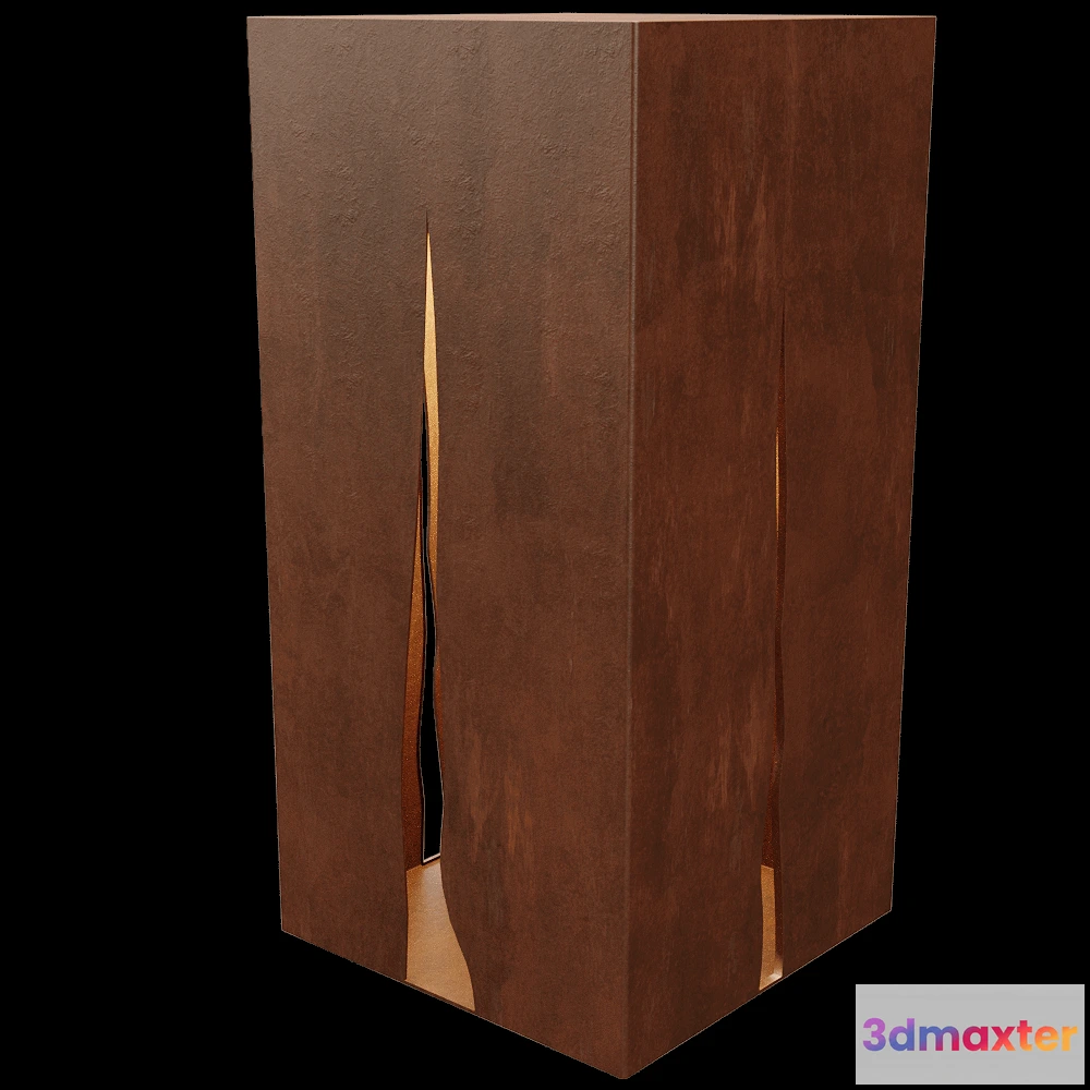 1656012 - Artemide - Floor lamp Granito 60 Rust 3D Max