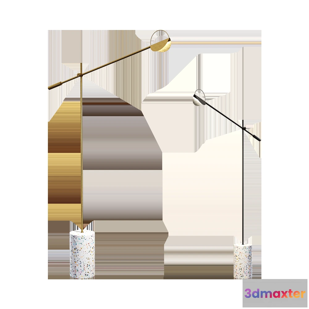 1656052 - Bolia - Floor lamp Leaves 3D Max