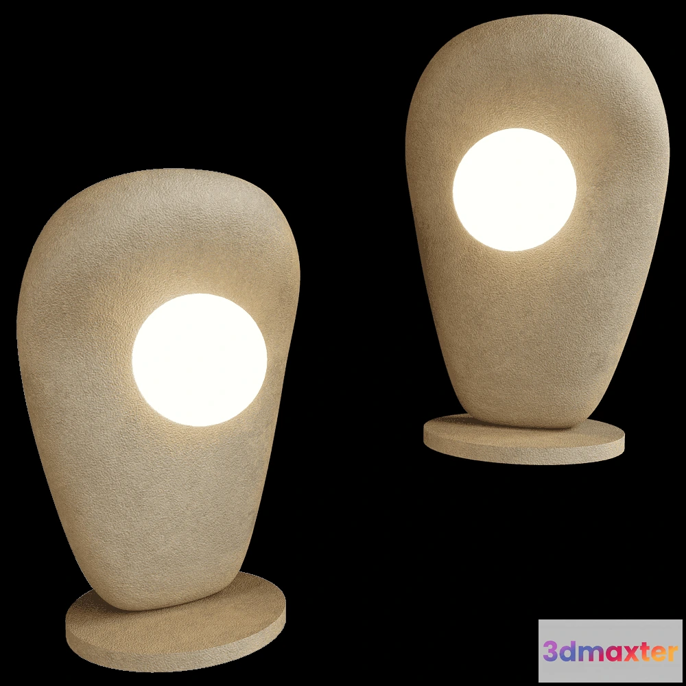 1656084 - Clayp  - Floor lamp Clay small 3D Max