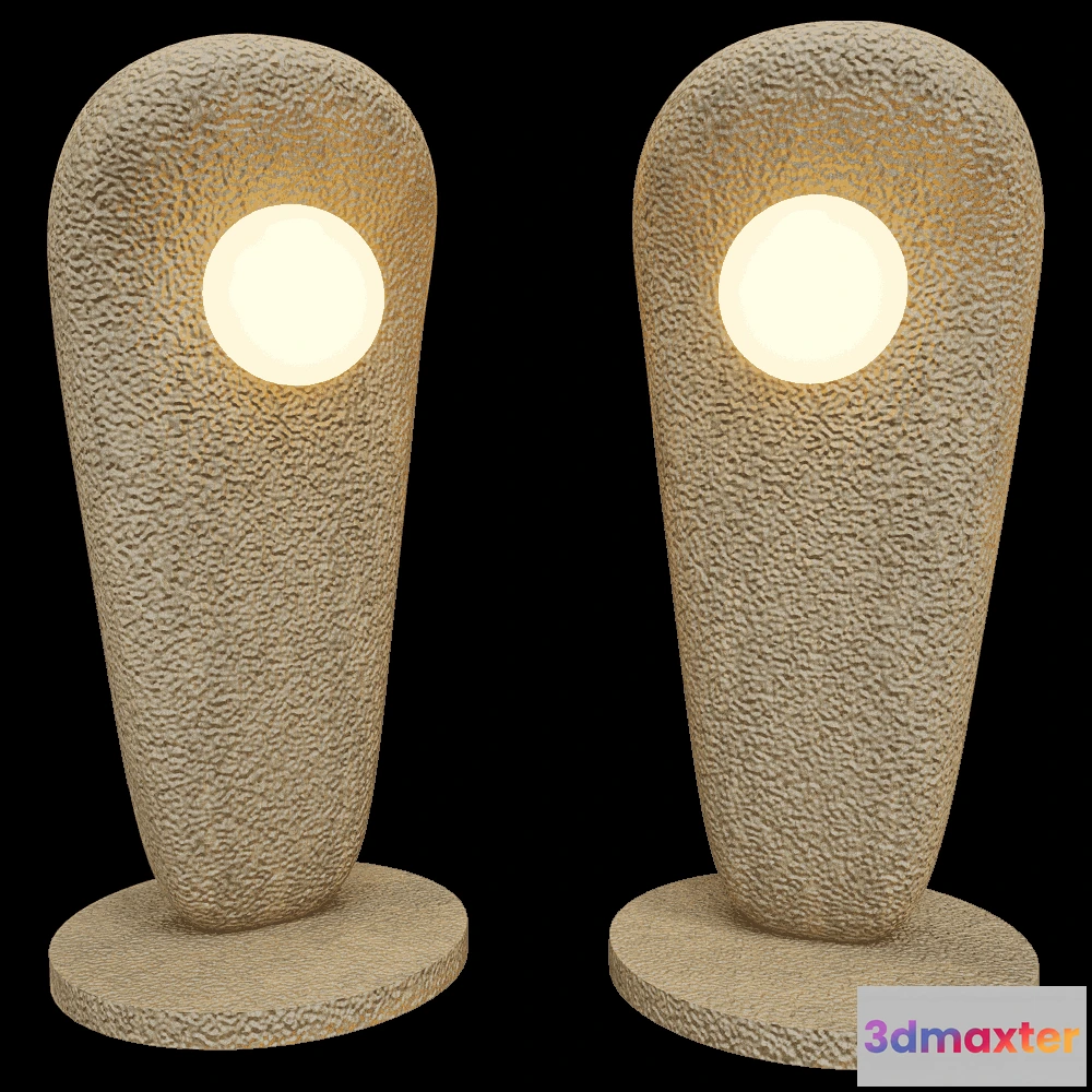 1656086 - Clayp  - Floor lamp Clay medium 3D Max
