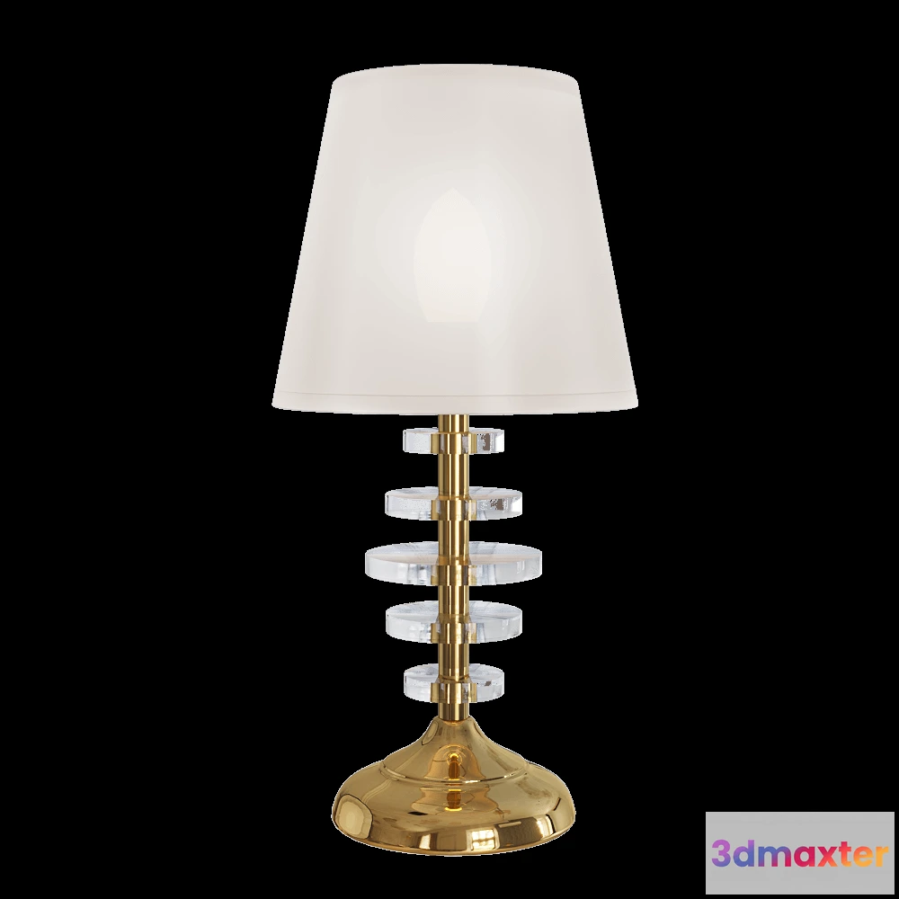 1656144 - CRYSTAL LUX - Table lamp Armando LG1 Gold 3D Max