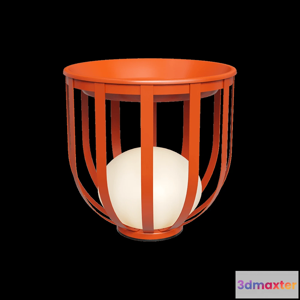 1656186 - ESTILUZ - Floor lamp Bols P-4028X 3D Max