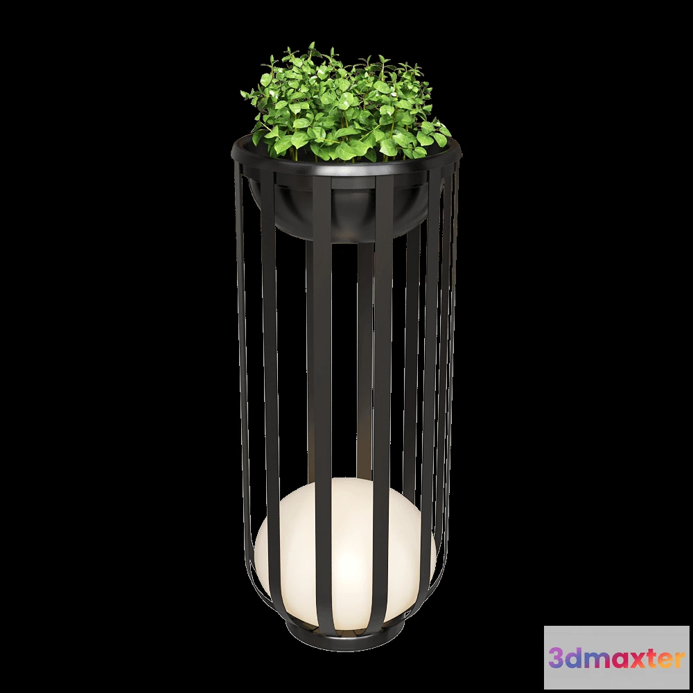 1656188 - ESTILUZ - Floor lamp Bols P-4027X 3D Max