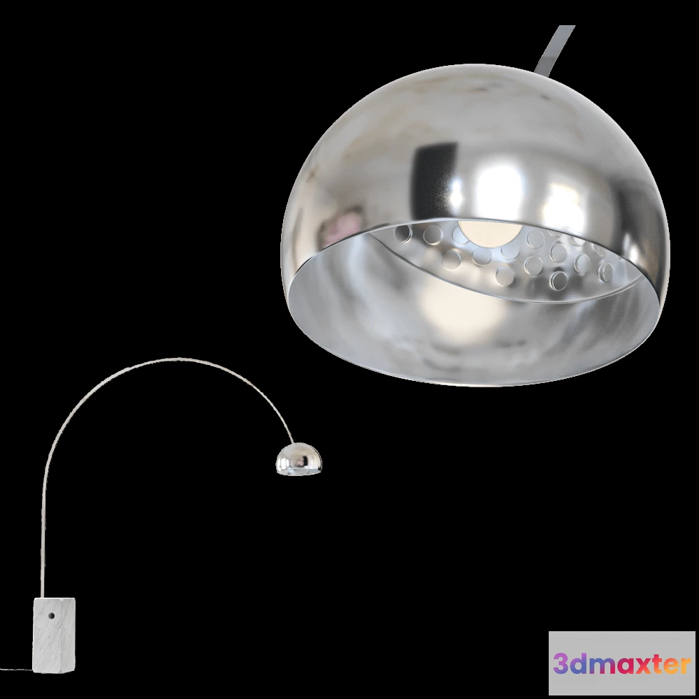 1656218 - FLOS - Floor lamp Arco 3D Max