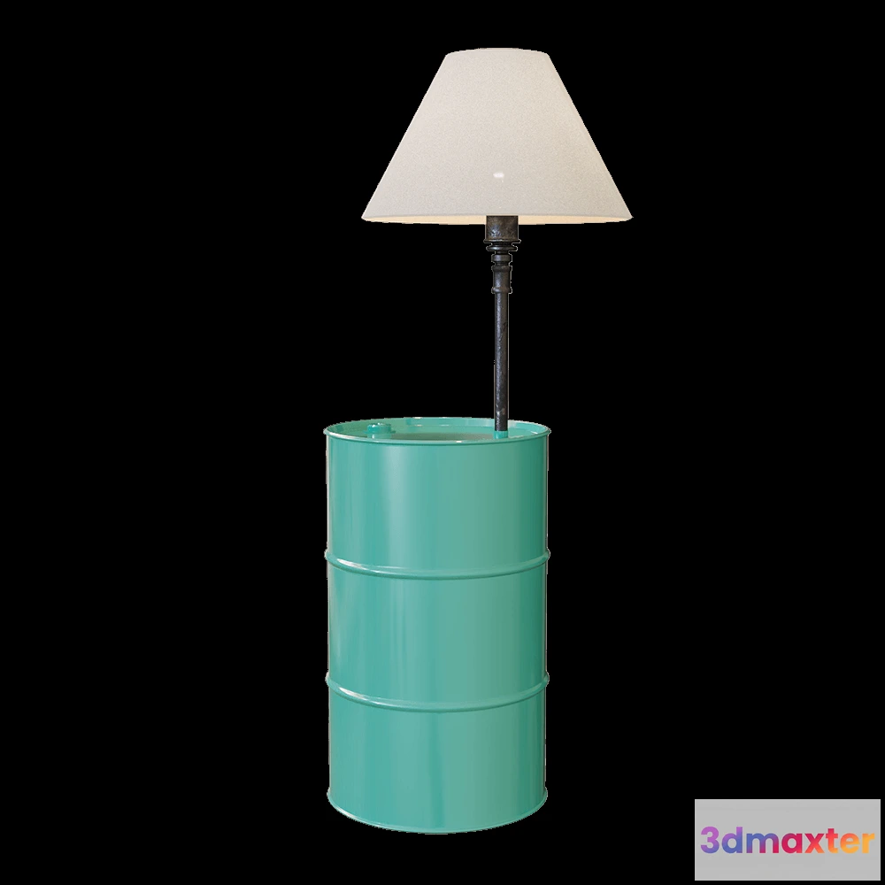 1656256 - Gie El  - Floor lamp BARREL LGH0152 3D Max