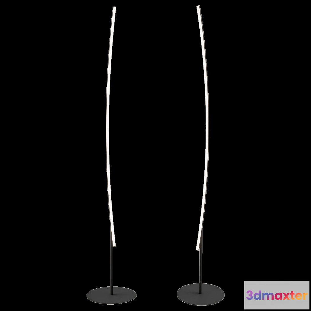 1656266 - GLODE - Floor lamp ArcOsmo Two 3D Max