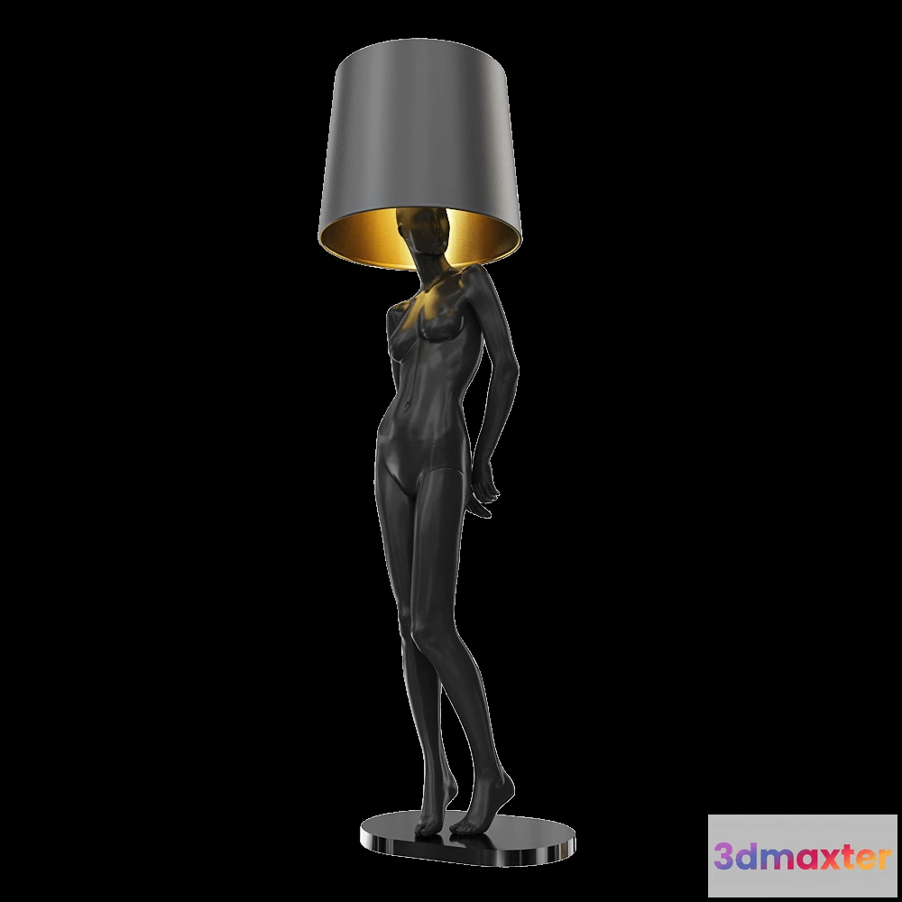 1656286 - Gustavson - Mannequin-Floor lamp Rebekka 3D Max