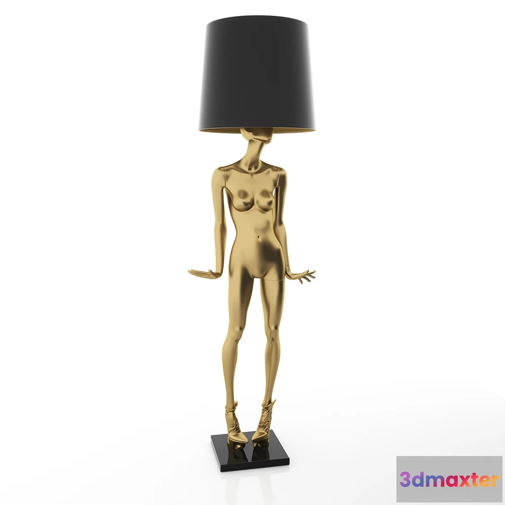 1656290 - Gustavson - Mannequin-Floor lamp Frederika 3D Max