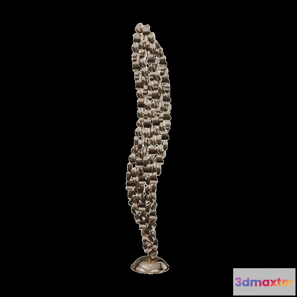 1656312 - IDL Italian Design Lighting - Floor lamp Corten 468P 3D Max