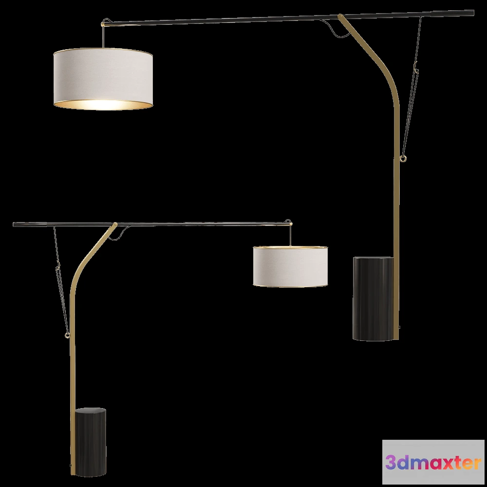 1656332 - Italamp - Floor lamp Aria 3D Max