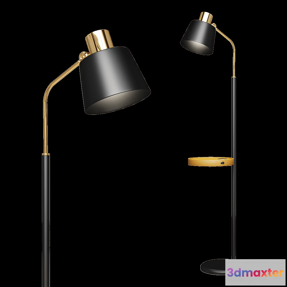 1656354 - Kink light - Floor lamp Arden 07023 3D Max