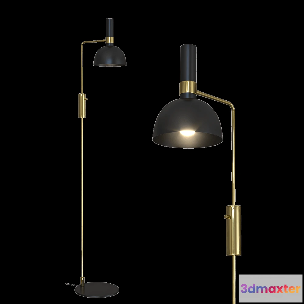 1656548 - Markslojd - Floor lamp LARRY 3D Max
