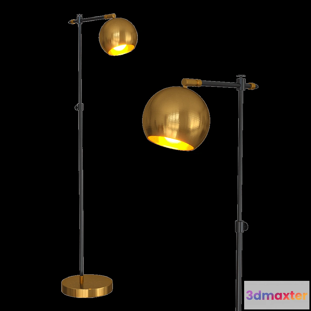 1656550 - Markslojd - Floor lamp CHESTER 3D Max