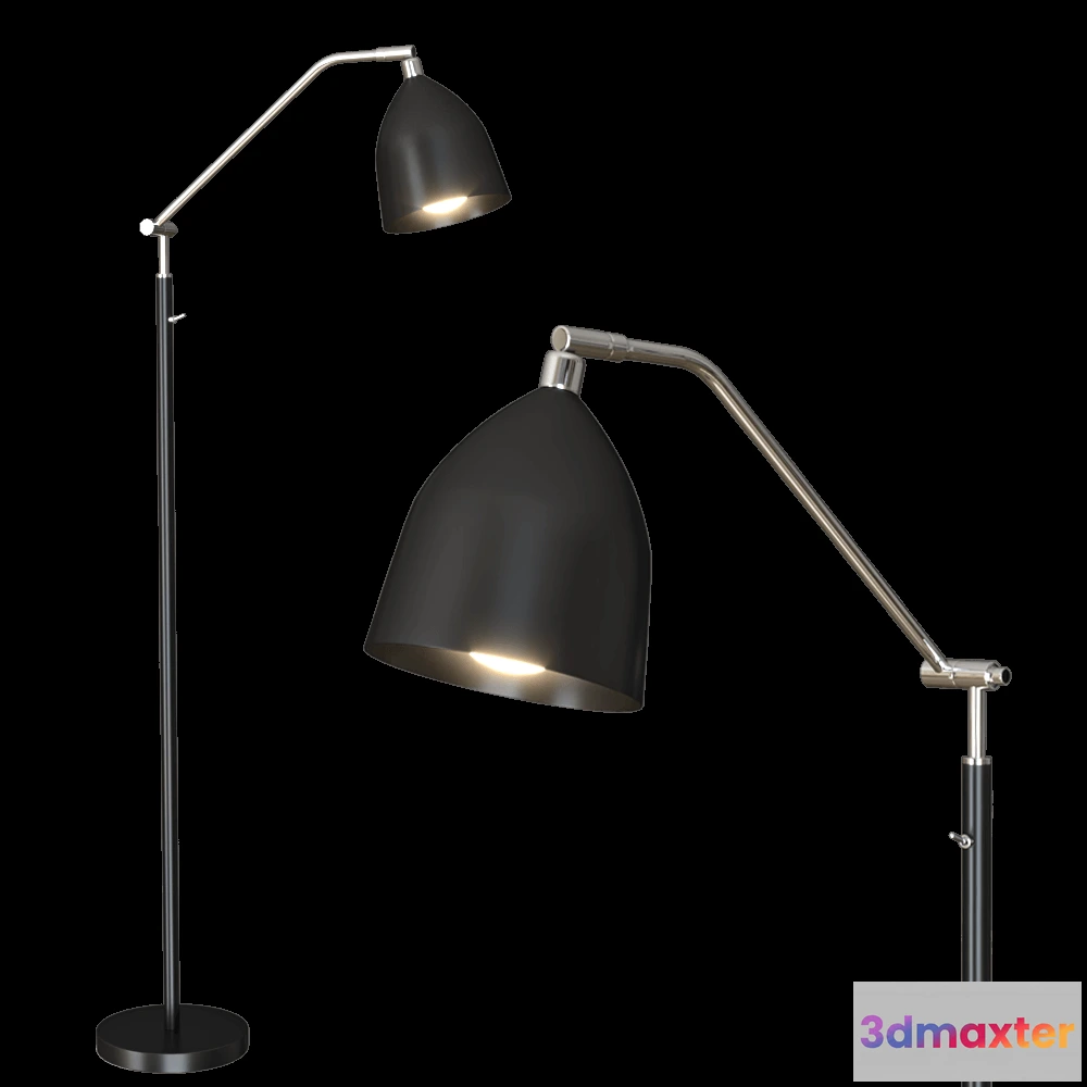 1656552 - Markslojd - Floor lamp Fredrikshamn 3D Max