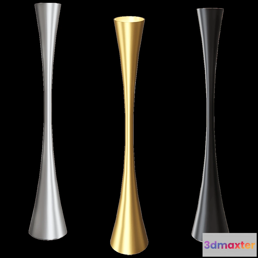 1656558 - Martinelli Luce - Floor lamp Biconica 3D Max