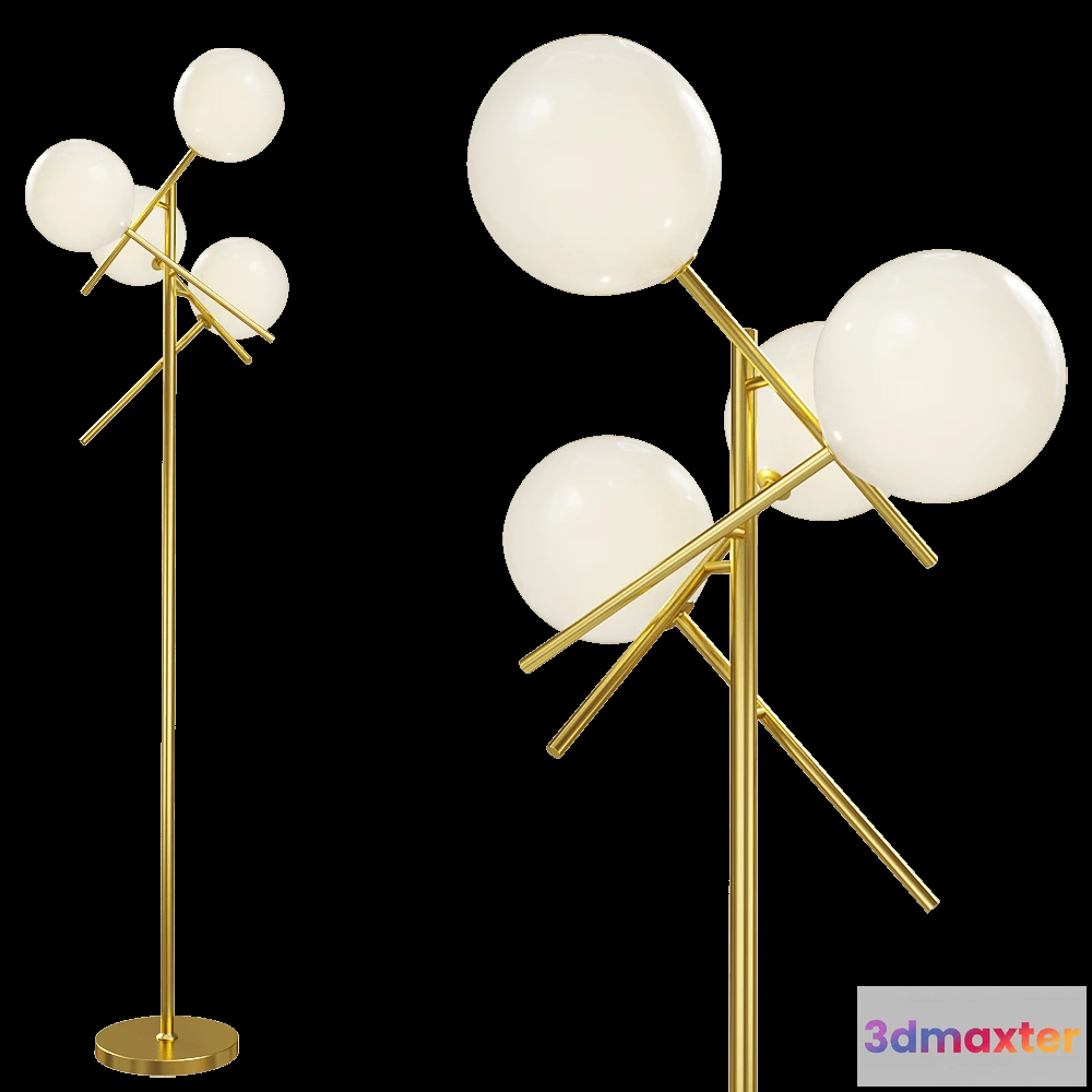 1656574 - Maxlight - Floor lamp Lolipop F0042 3D Max