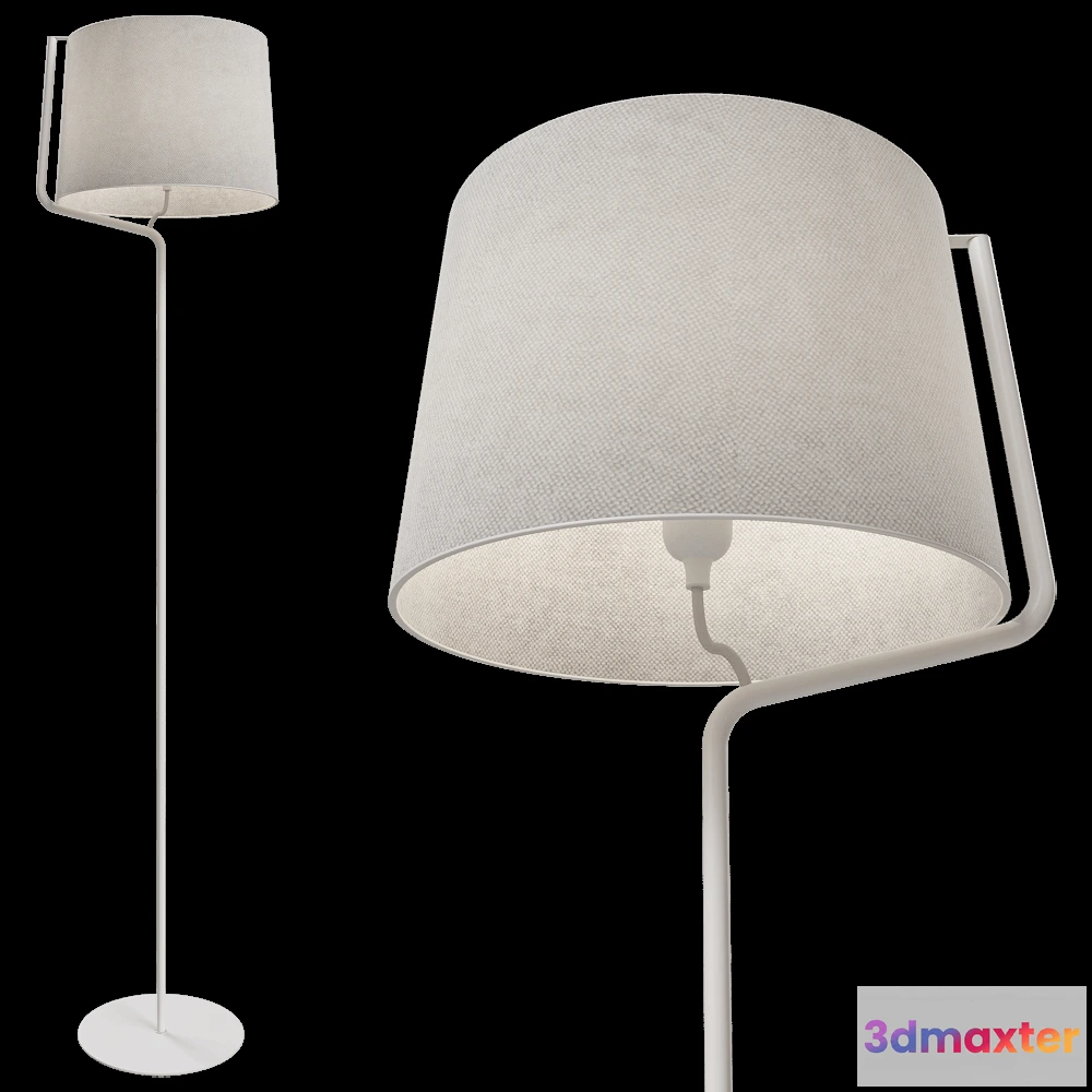 1656578 - Maxlight - Floor lamp Chicago F0035 3D Max