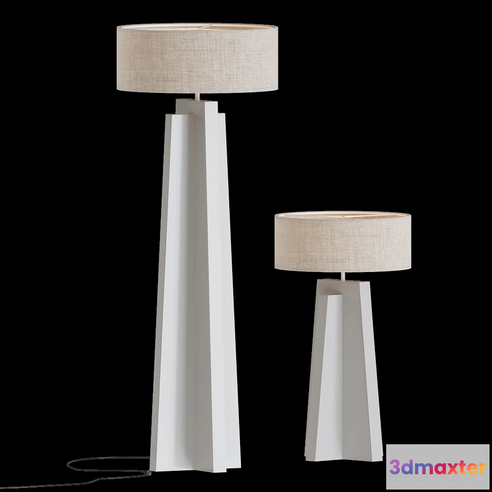 1656588 - Modenature - Floor lamp Memmi 3D Max
