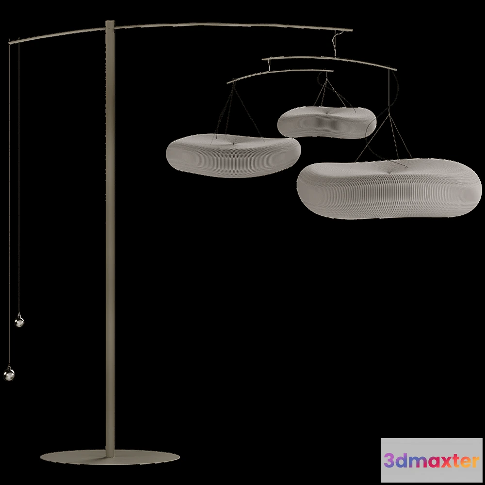 1656626 - Molo - Floor lamp Cloud Mast Large 3D Max