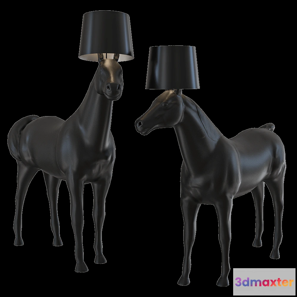 1656632 - Moooi  - Lamp Horse 3D Max
