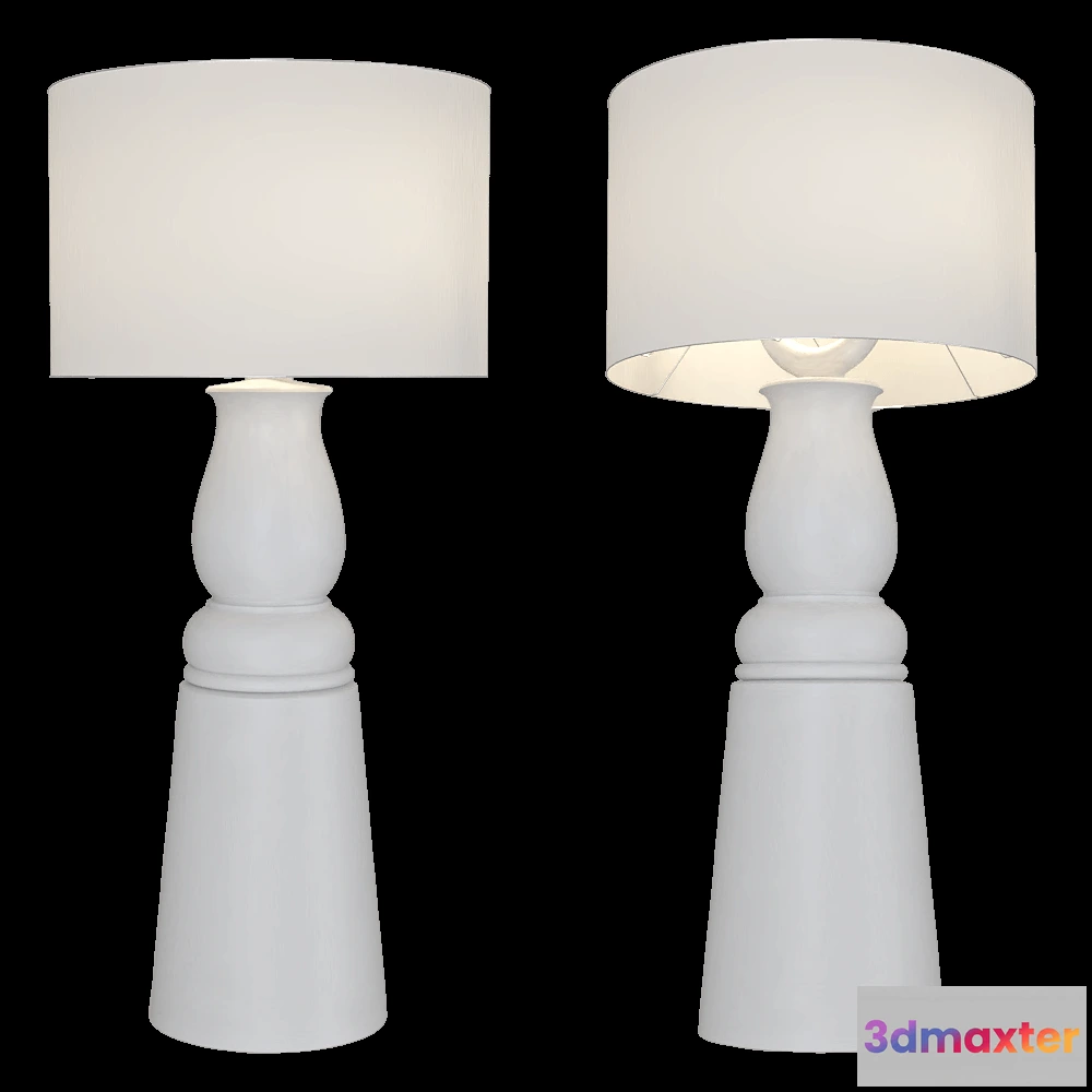 1656648 - Moooi  - Floor lamp Farooo 3D Max