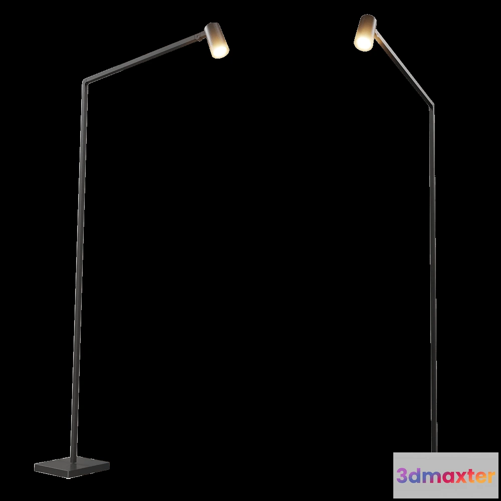 1656656 - Nemo Lighting - Floor lamp Untitled Reading spot 3D Max
