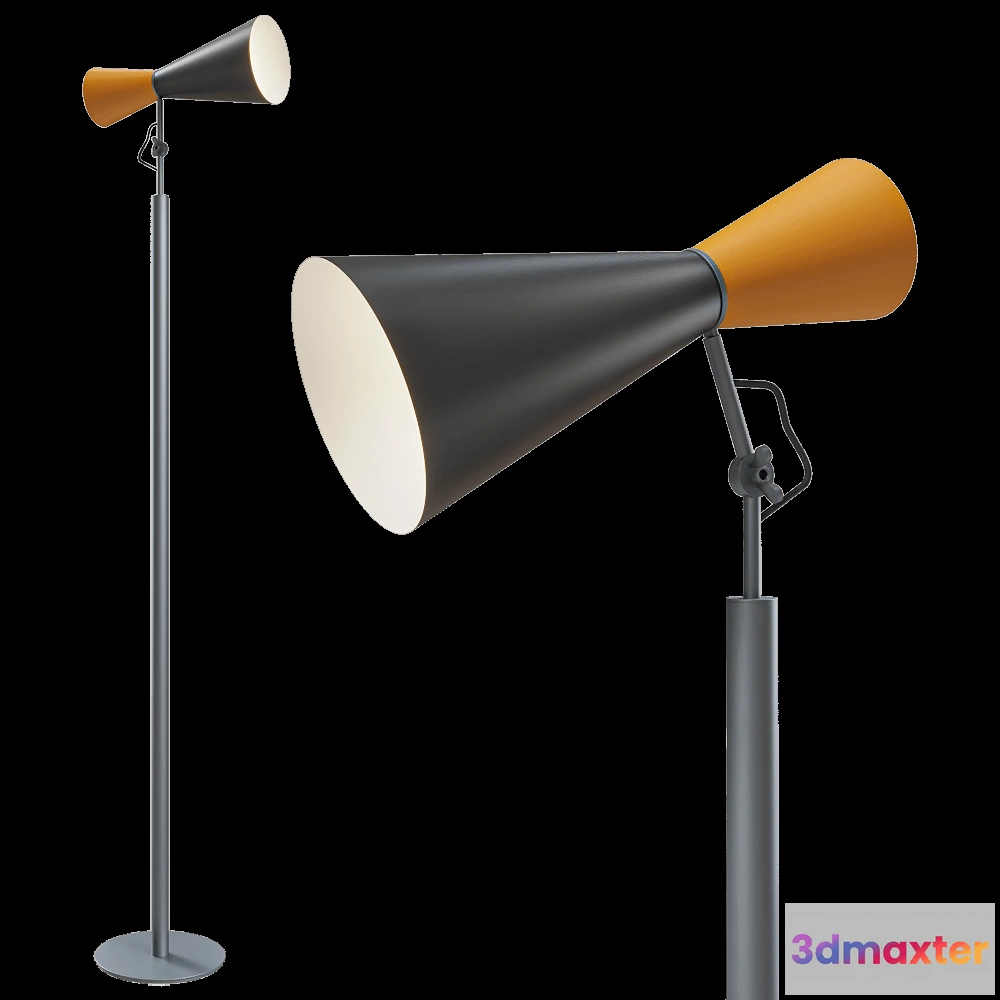 1656666 - Nemo Lighting - Floor lamp Parliament 3D Max