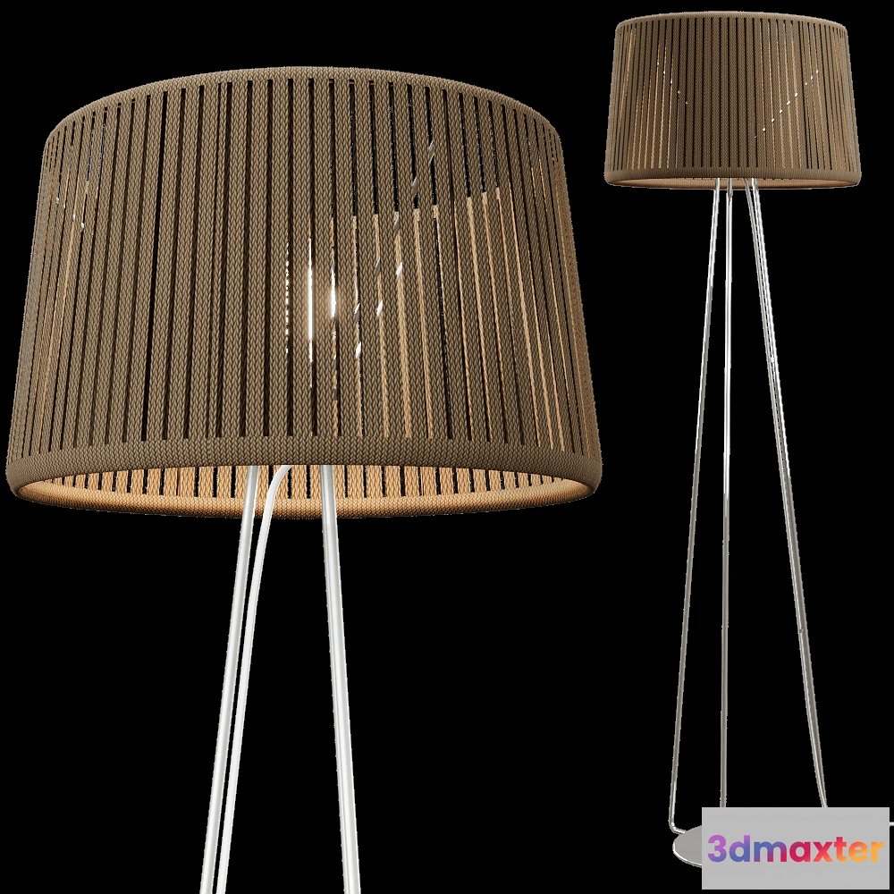 1656718 - Ole lighting - Floor lamp Drum 3D Max