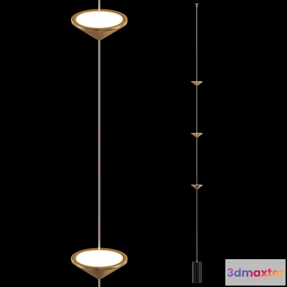 1656724 - Paolo Castelli - Floor lamp Soreluna 3D Max