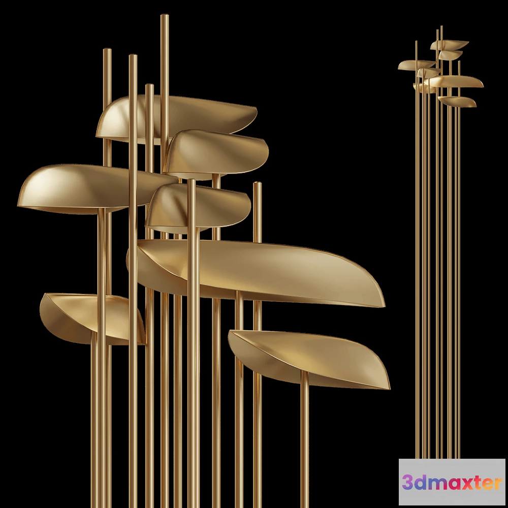 1656726 - Paolo Castelli - Floor lamp Anodine 3D Max