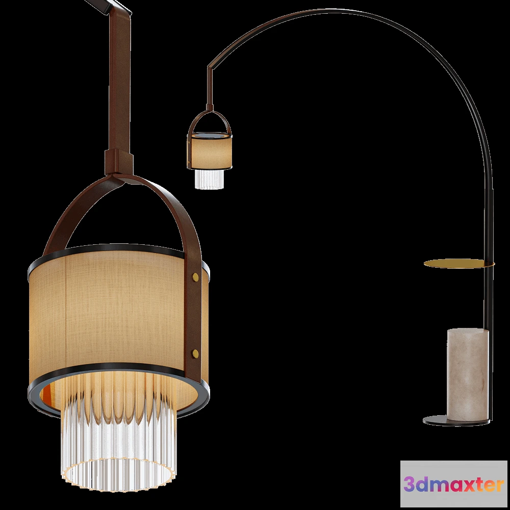 1656728 - Paolo Castelli - Floor lamp Fanus 3D Max