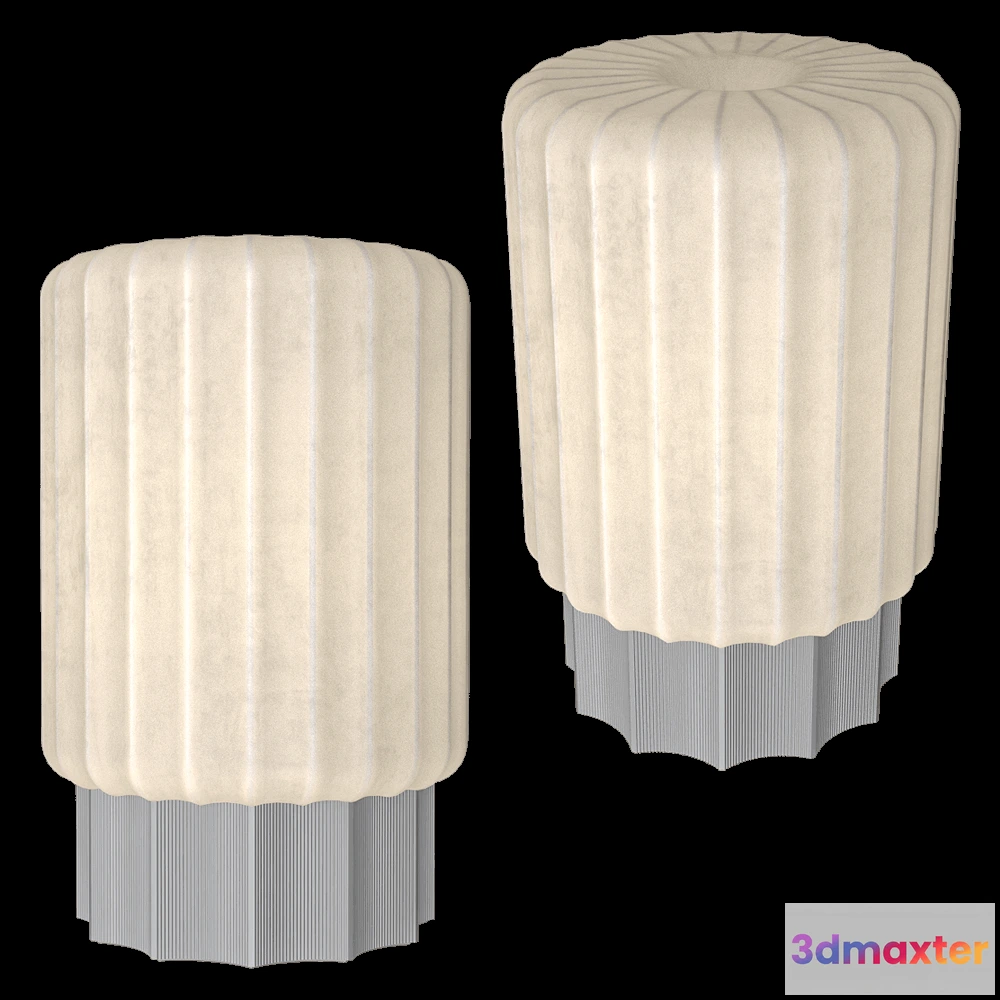 1656750 - Pholc - Tablefloor lamp Half Meter 3D Max