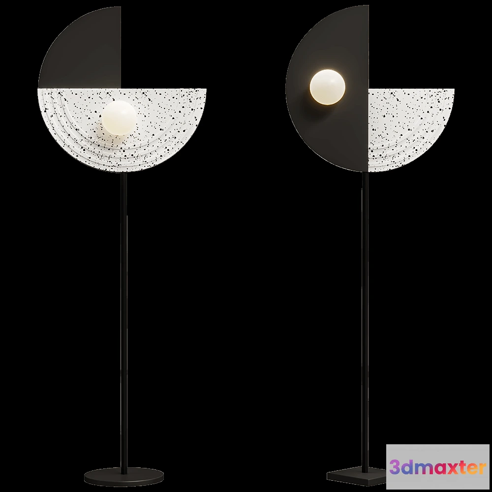 1656810 - Robin Lamps - Floor lamp Regina 3D Max