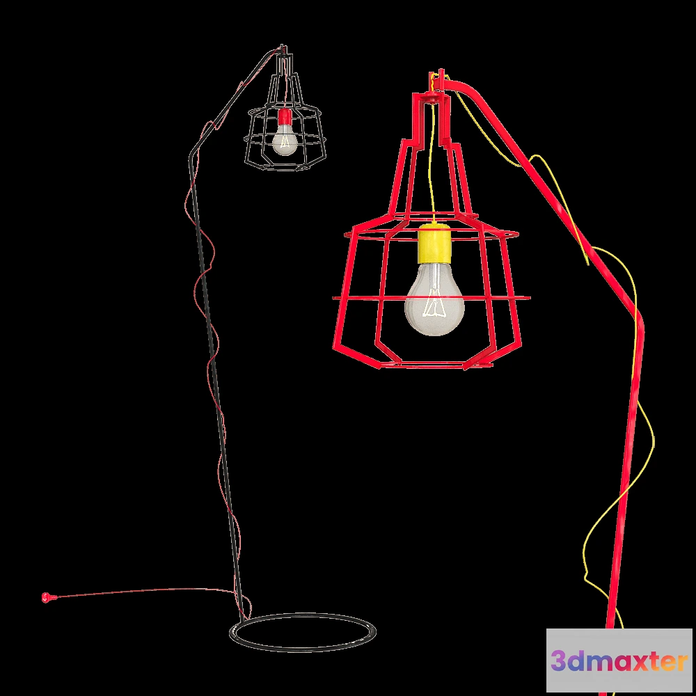 1656844 - Studio beam - Floor lamp Rufus 3D Max