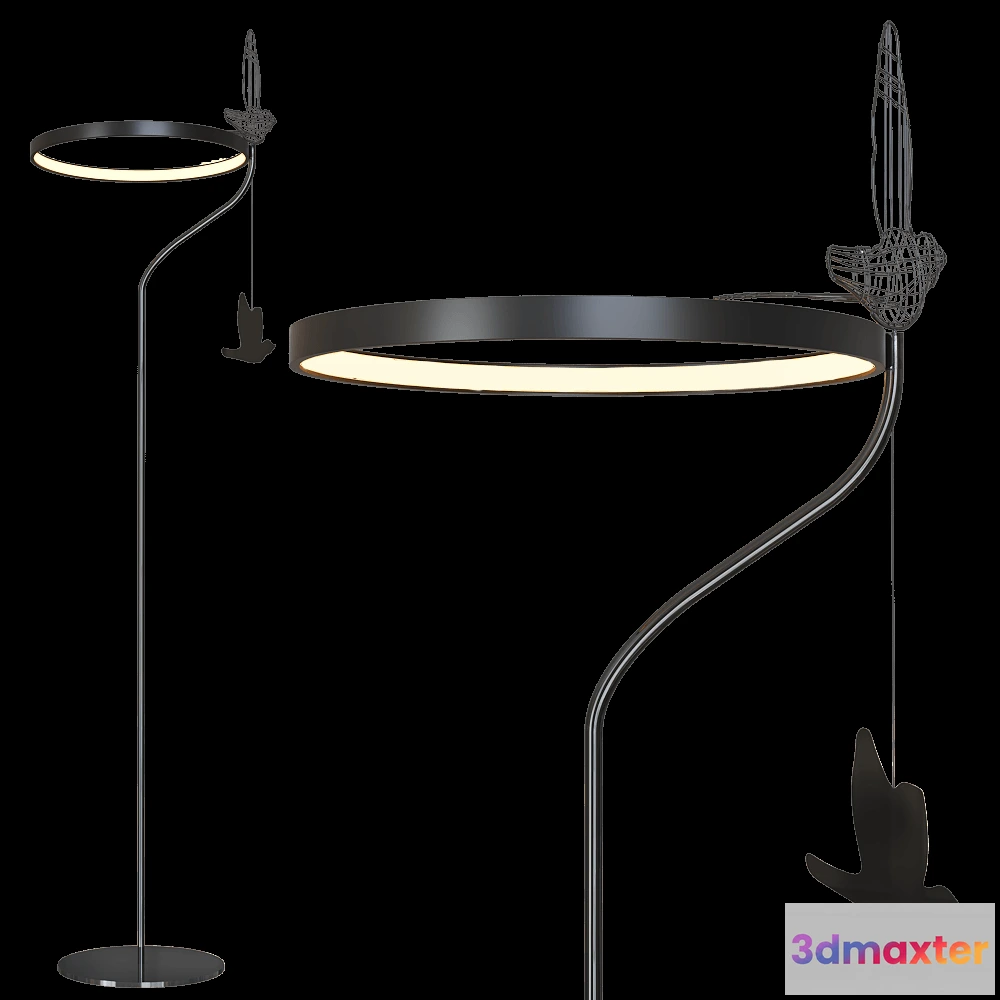 1656858 - SVITANOK - Floor lamp Flight shadows 3D Max