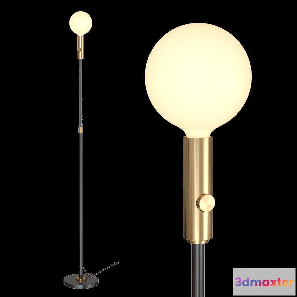 1656866 - Tala - Floor lamp Poise Adjustable 3D Max