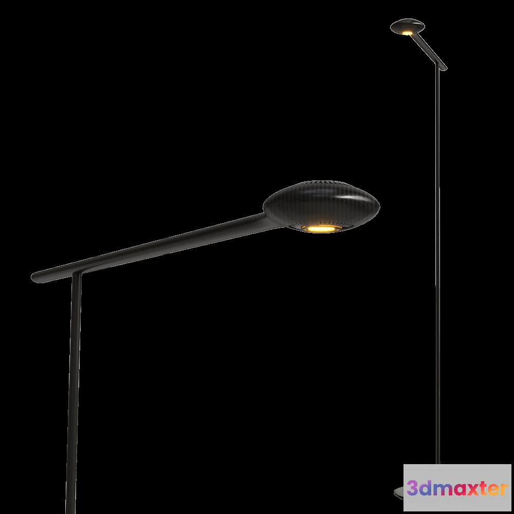 1656872 - Tokio. - Flor lamp Carbon 3D Max