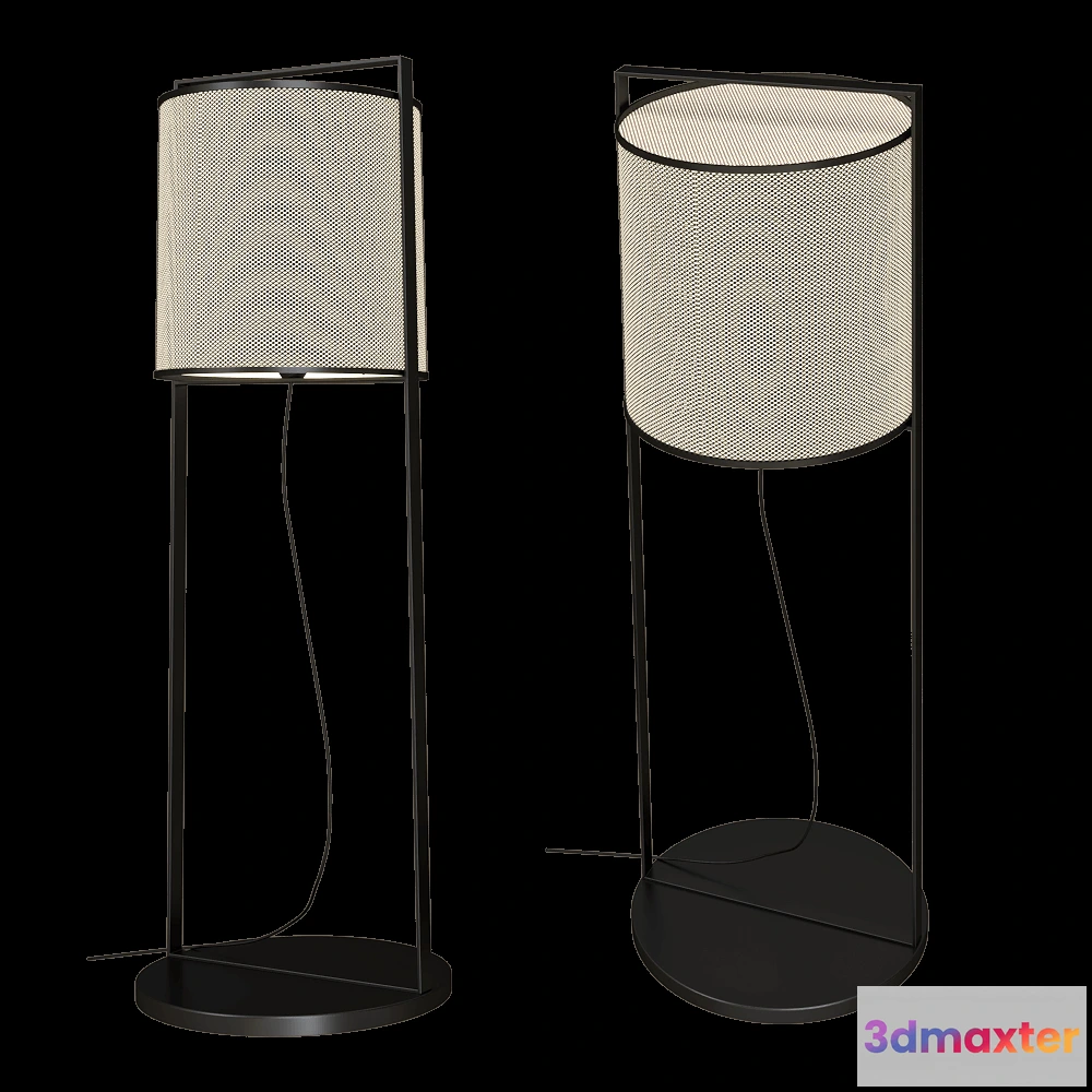 1656874 - TOOY  - Floor lamp Macao 551.64 3D Max