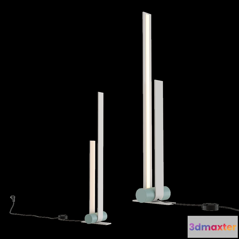 1656880 - TOOY  - Floor lamp Nastro 563.62 3D Max