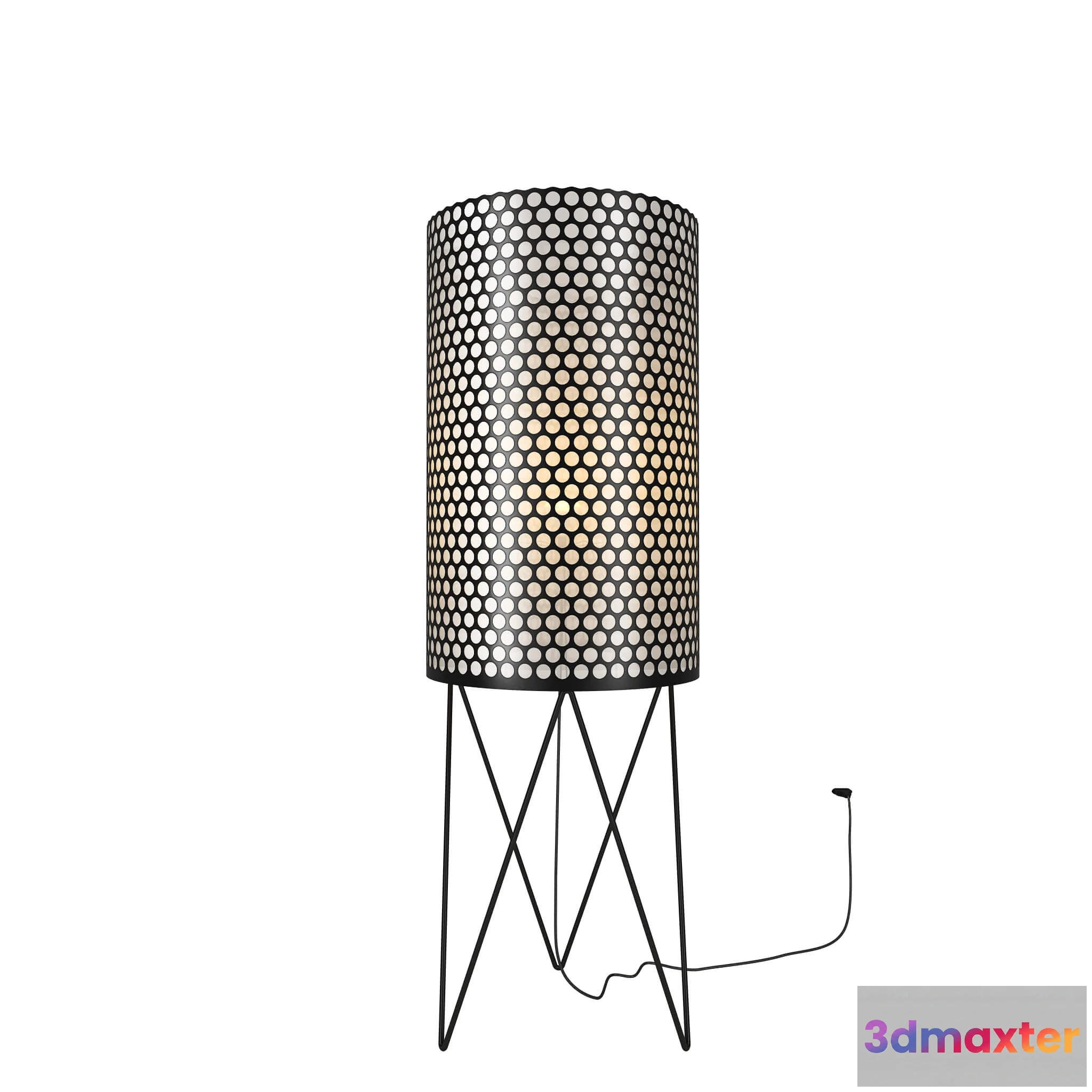 1656930 - lighting - Pedrera floor lamp 08 3D Max