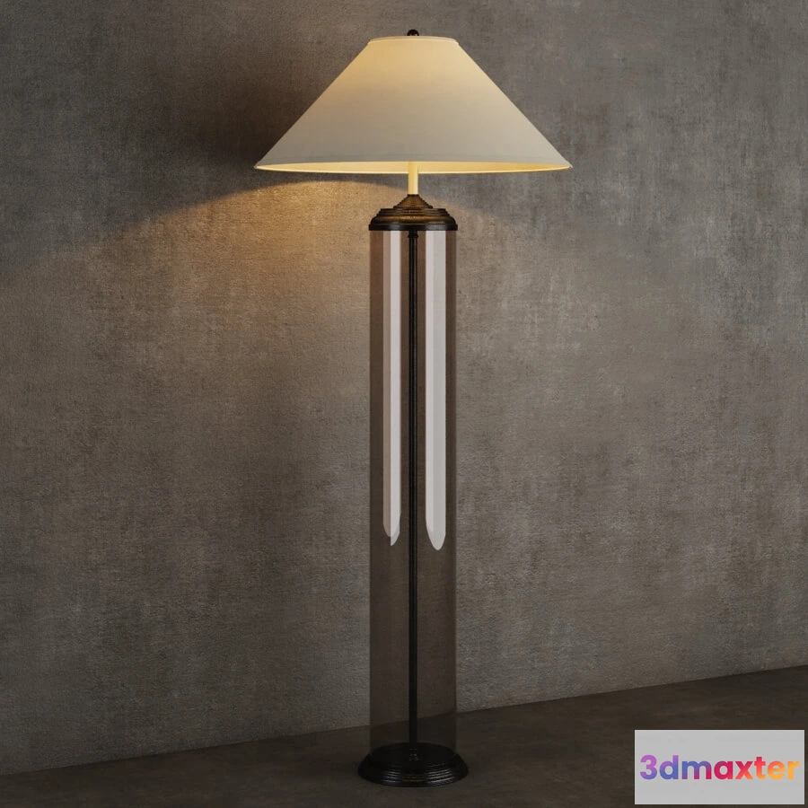 1657022 - lighting - Gramercy Home- floor lamp FL017-1-BBZ 3D Max