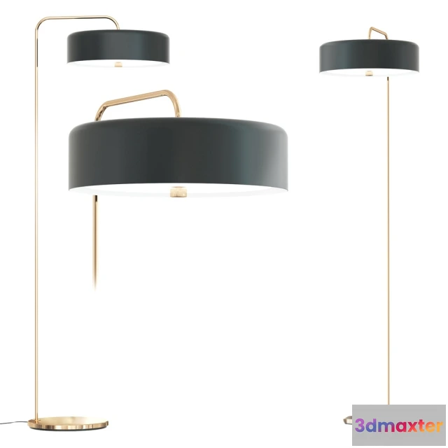 1657130 - lighting - Dome deco floor lamp 3D Max