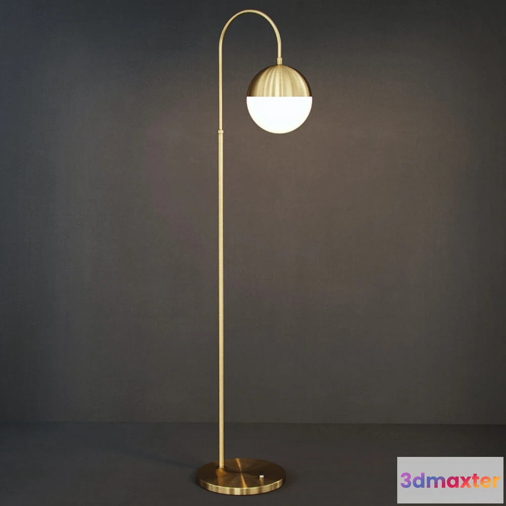1657158 - lighting - Autry floor lamp FL046-1-RG 3D Max