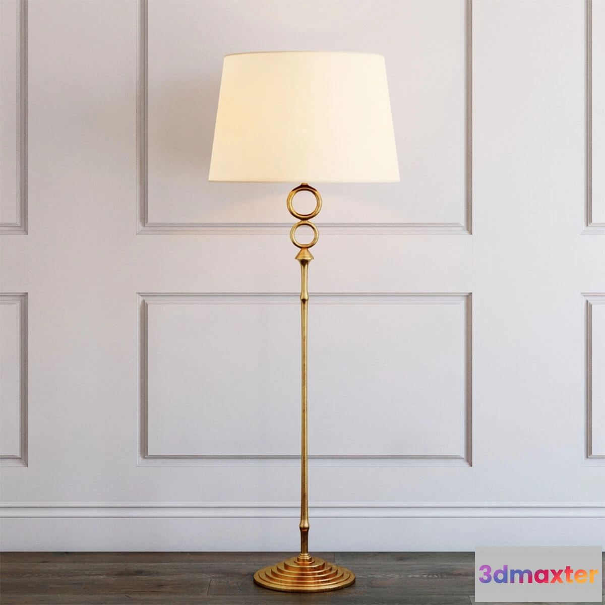 1657166 - lighting - AERIN Bristol Floor Lamp 3D Max