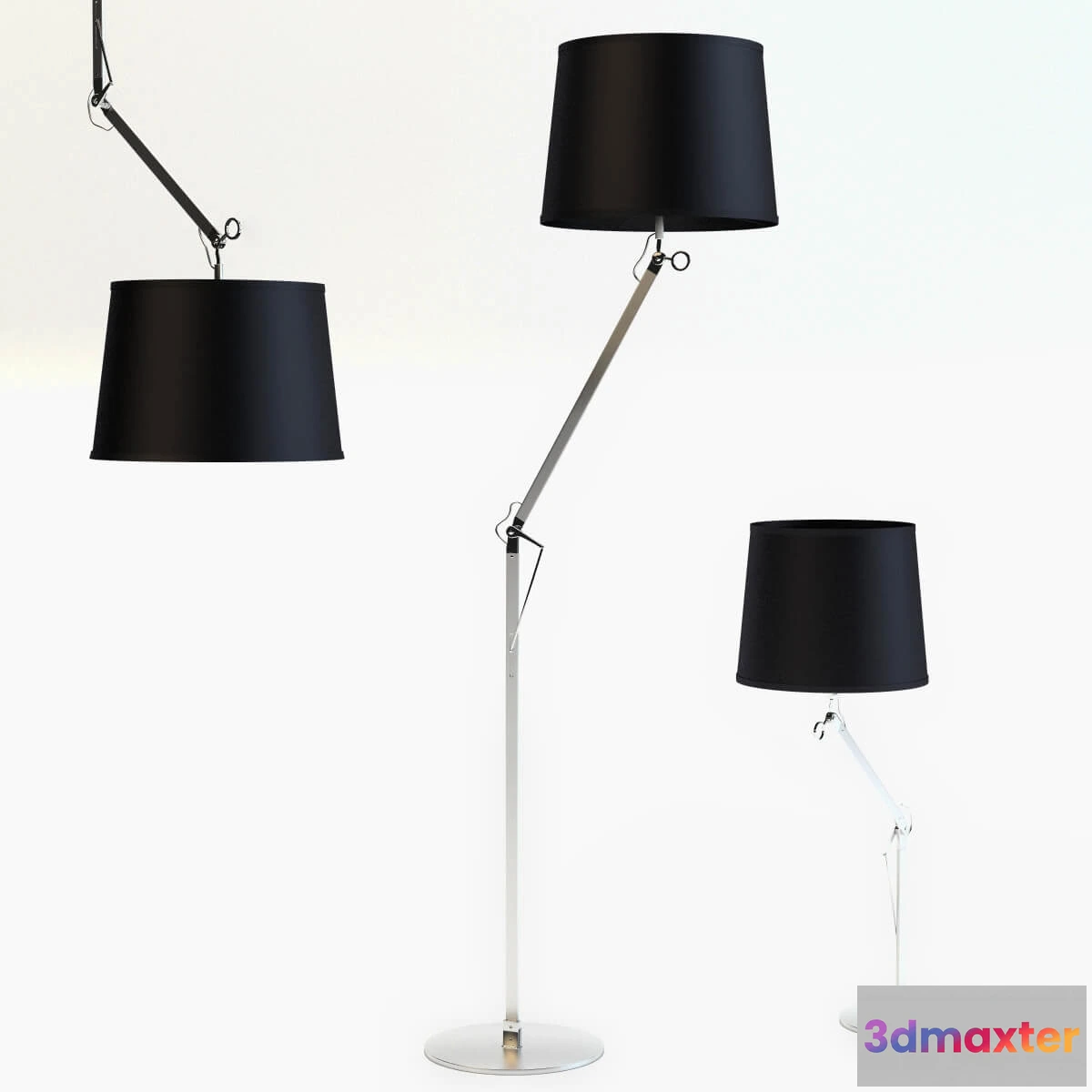 1657190 - lighting - Eseo Brevi Lamp Set 3D Max