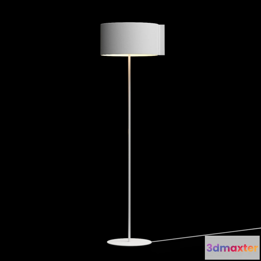 1657250 - lighting - Floor lamp Oluce Switch 306 3D Max
