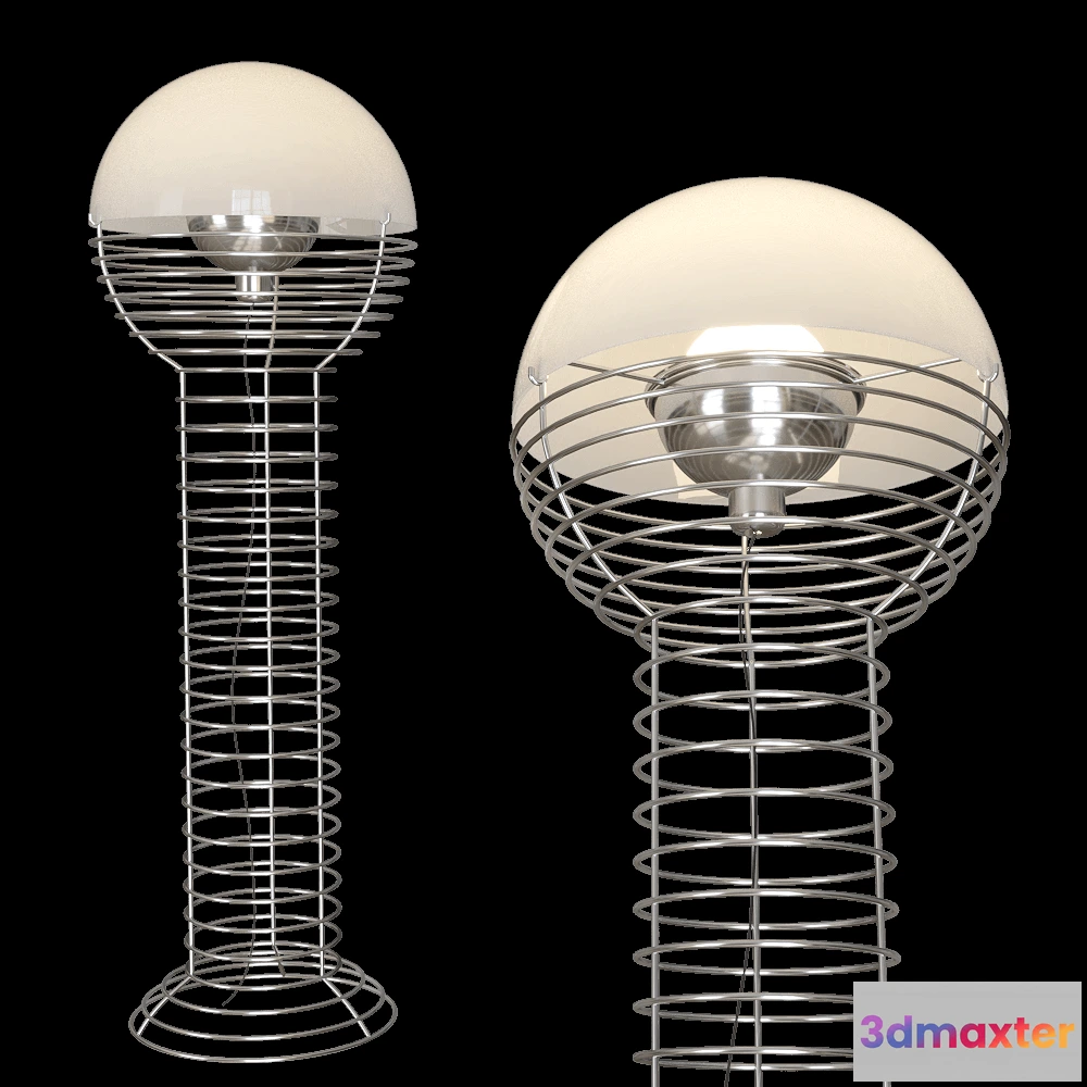 1657316 - Verpan - Floor lamp Wire 3D Max