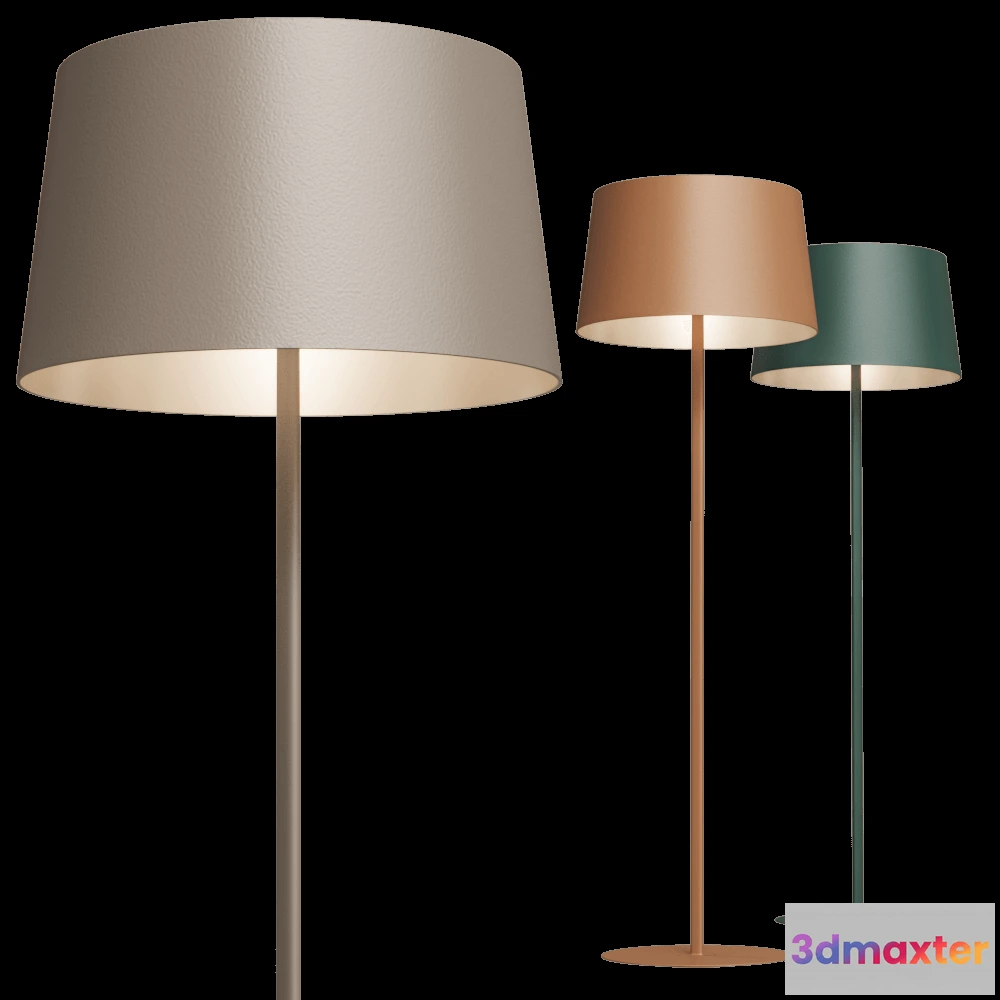 1657324 - Vibia - Floor lamp Warm 4906 3D Max