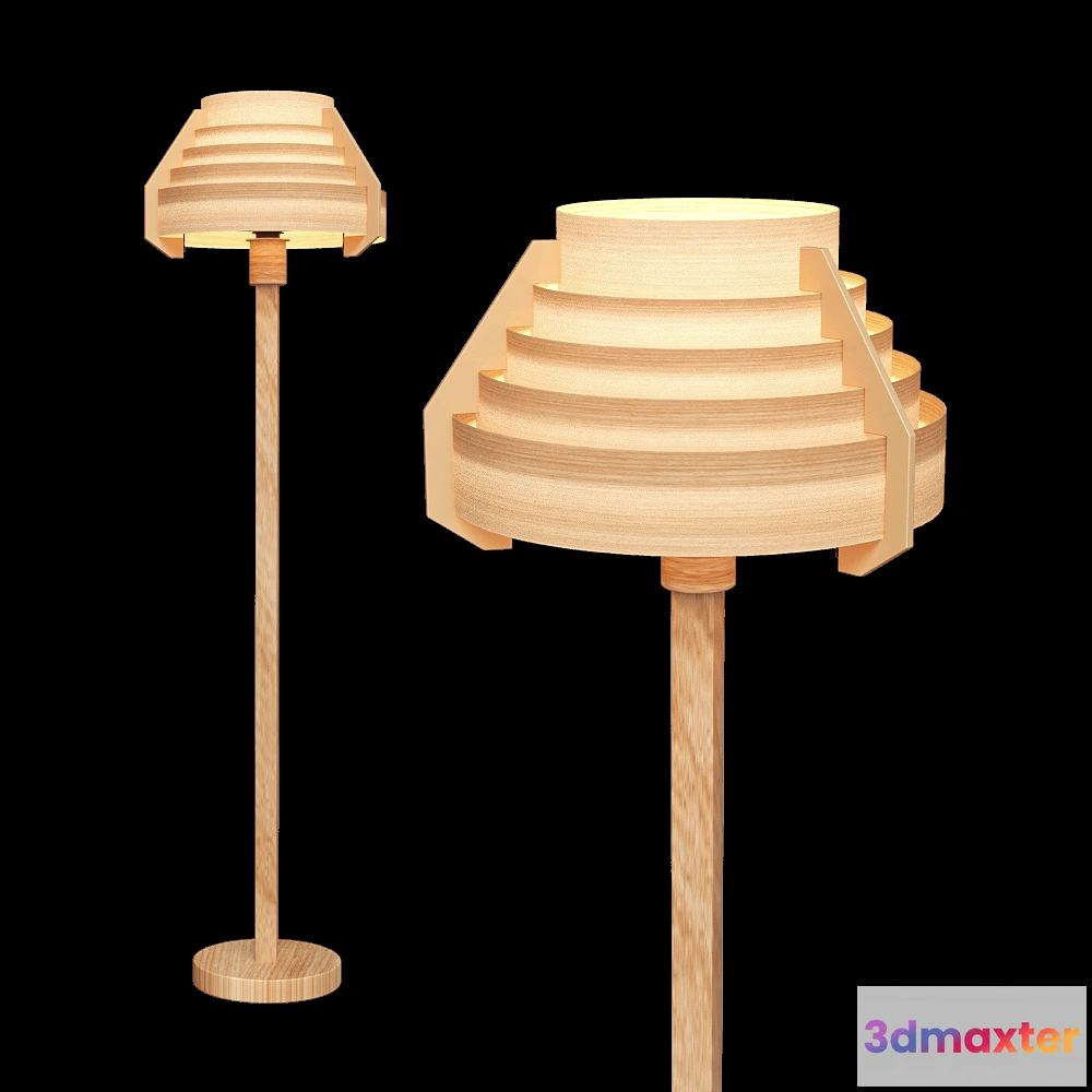 1657348 - YAMAGIWA - Floor lamp Jakobsson 400 3D Max